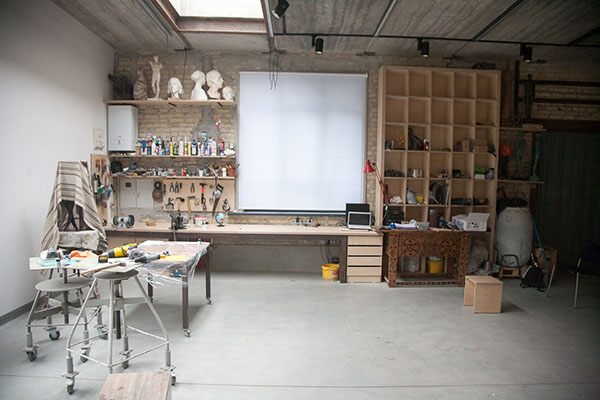 Sculptor's workshop