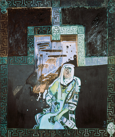 "Зеленое спокойствие", 155 х 130 см, холст/масло, 1989